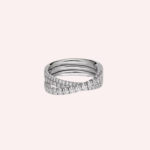 Pre-Owned Étincelle de Cartier Semi-Pavé Diamond Ring