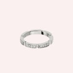 Pre-Owned Cartier Maillon Panthère half-pavé wedding band