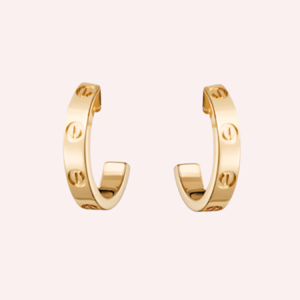 Pre-Owned Cartier LOVE Small Hoop Earrings