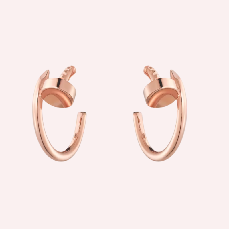 Pre-Owned Cartier Juste un Clou Small Hoop Earrings