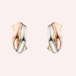 Pre-Owned Cartier Trinity Cushion-Shaped Earrings