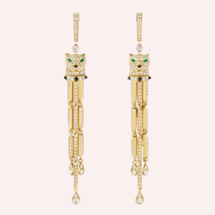 Pre-Owned Panthère de Cartier Pavé Earrings