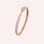 Pre-Owned Cartier Panthère de Cartier Bracelet, Small Model, Full Pavé, Rose Gold