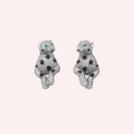 Pre-Owned Panthère de Cartier Pavé Earrings