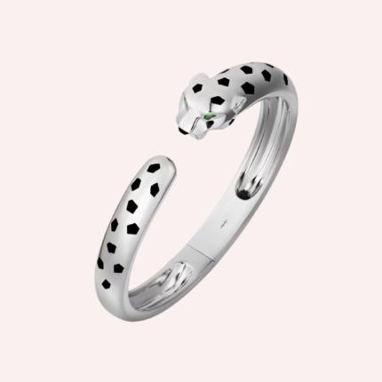 Pre-Owned Cartier Panthère de Cartier Bracelet, Medium Model, White Gold