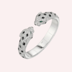 Pre-Owned Cartier Panthère de Cartier Articulated Bracelet, Full Pavé, White Gold