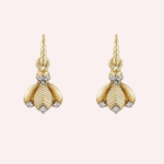 Pre-Owned Cartier Grain de Café Diamond Earrings