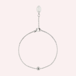 Pre-Owned Cartier d’Amour Medium Diamond Bracelet in 18K White Gold