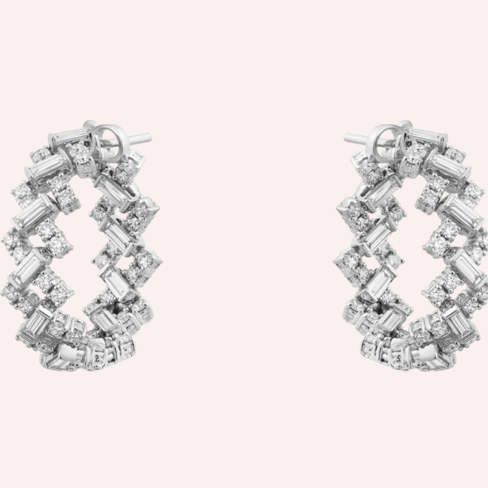 Pre-Owned Cartier Réflection de Cartier Diamond Earrings Pre-Owned Cartier Réflection de Cartier Diamond Earrings