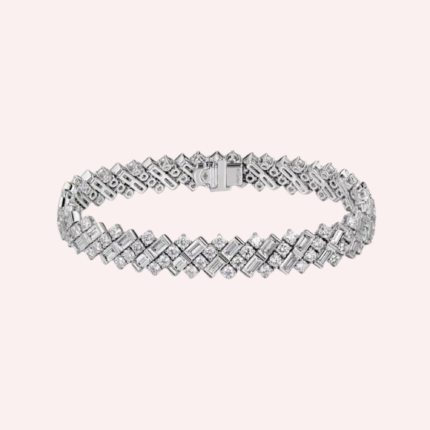 Pre-Owned Cartier Reflection Diamond Bracelet in 18K White Gold