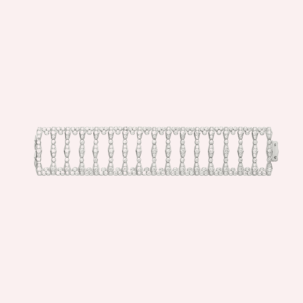 Pre-Owned Cartier Pluie Diamond Bracelet in 18K White Gold