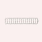 Pre-Owned Cartier Pluie Diamond Bracelet in 18K White Gold