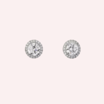 Pre-Owned Cartier Destinée Pavé Diamond Stud Earrings