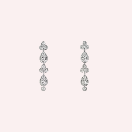Pre-Owned Cartier Pluie de Cartier Diamond Earrings