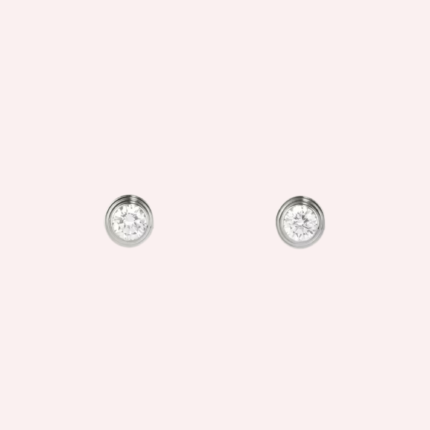 Pre-Owned Cartier d’Amour Diamond Stud Earrings