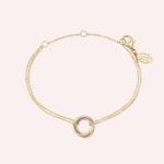 Pre-Owned Cartier Trinity Chain Bracelet in 18K White, Rose & Yellow Gold