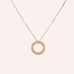 Pre-Owned Cartier LOVE Pavé Diamond Pendant