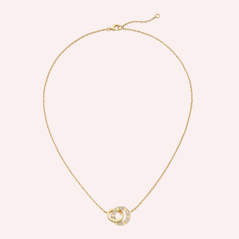 Pre-Owned Cartier LOVE Pavé Diamond Pendant