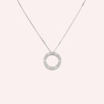 Pre-Owned Cartier LOVE Pavé Diamond Pendant