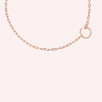 Pre-Owned Cartier Juste un Clou Pavé Diamond Necklace