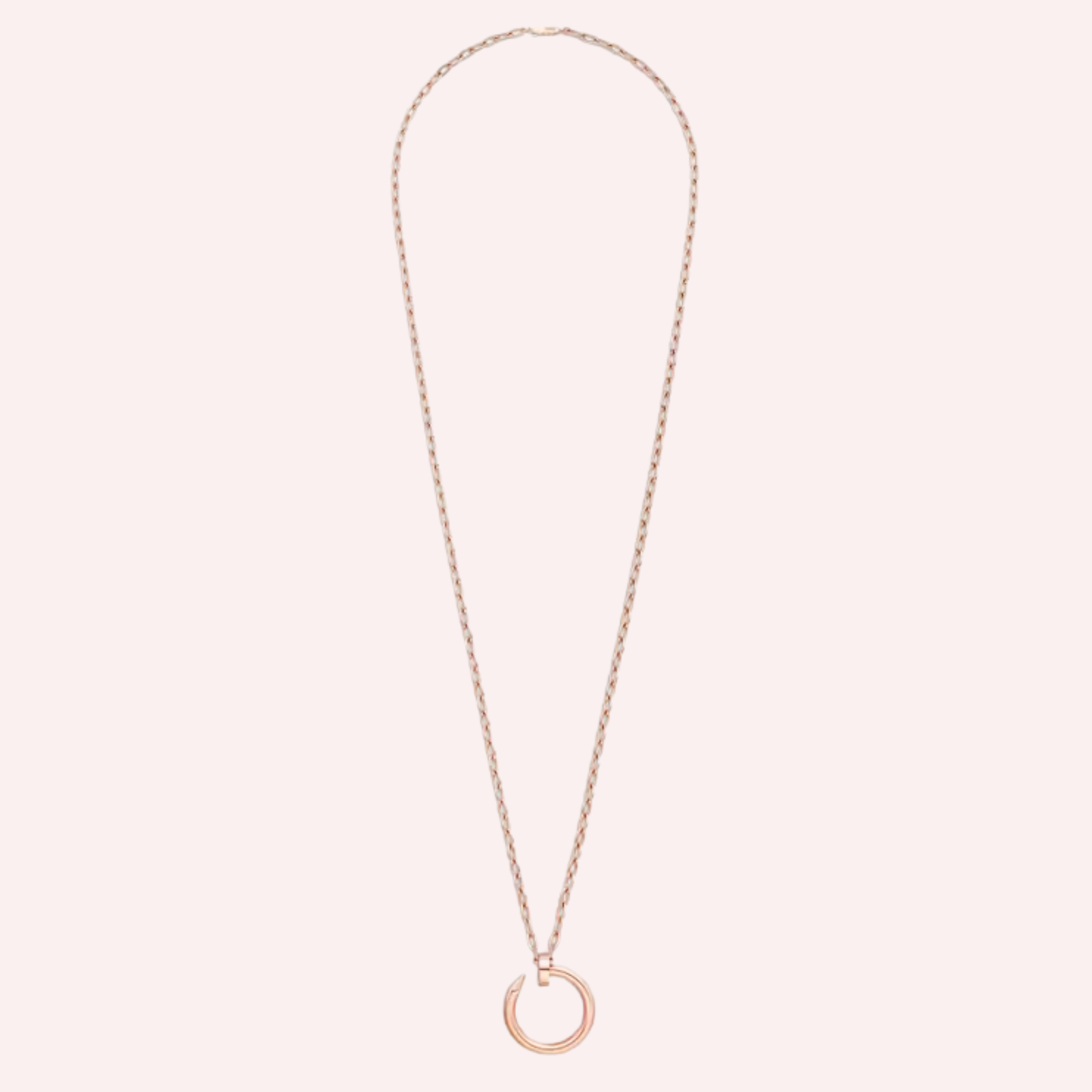 Pre-Owned Cartier Juste un Clou Long Necklace Pre-Owned Cartier Juste un Clou Long Necklace
