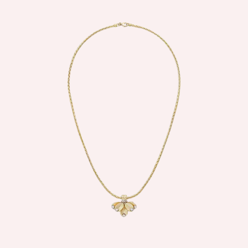 Pre-Owned Grain de Café Necklace
