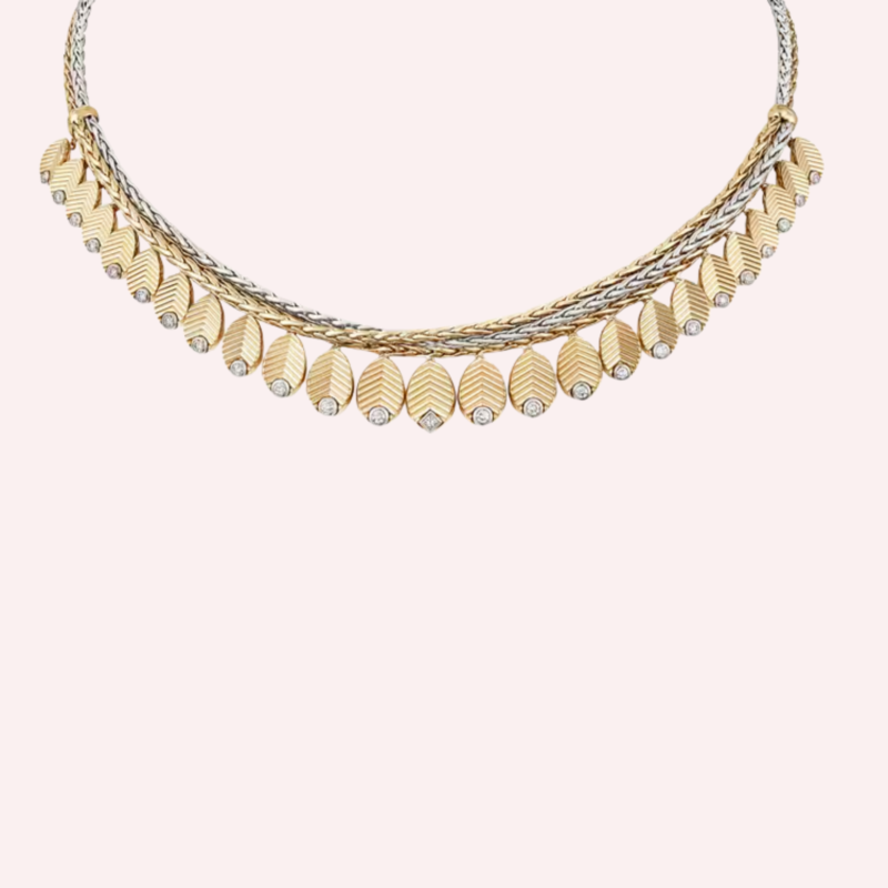 Pre-Owned Grain de Café Necklace