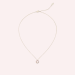 Pre-Owned Trinity Paved Pendant Necklace