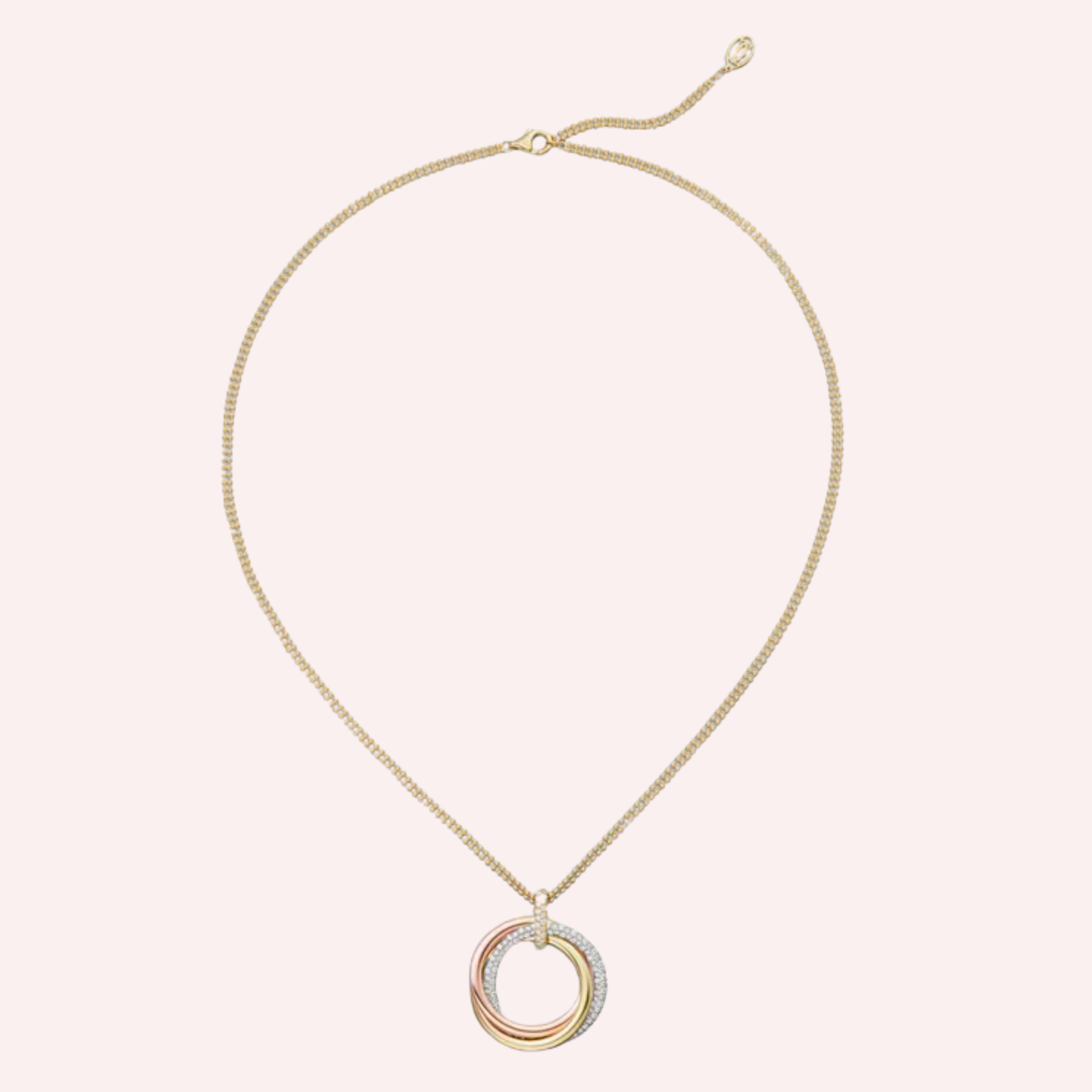 Pre-Owned Trinity Pendant Necklace Pre-Owned Trinity Pendant Necklace