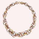 Pre-Owned Trinity Cushion-Shaped Necklace