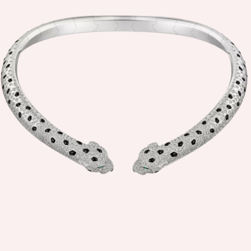 Pre-Owned Panthère de Cartier Articulated Torque Necklace