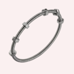 Pre-Owned Cartier Écrou de Cartier Bracelet in Non-Rhodiumized 18K White Gold