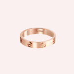 Pre-Owned Cartier LOVE Small Model Ring in Rose Gold