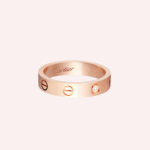 Pre-Owned Cartier LOVE Small Diamond Ring in 18K Rose Gold