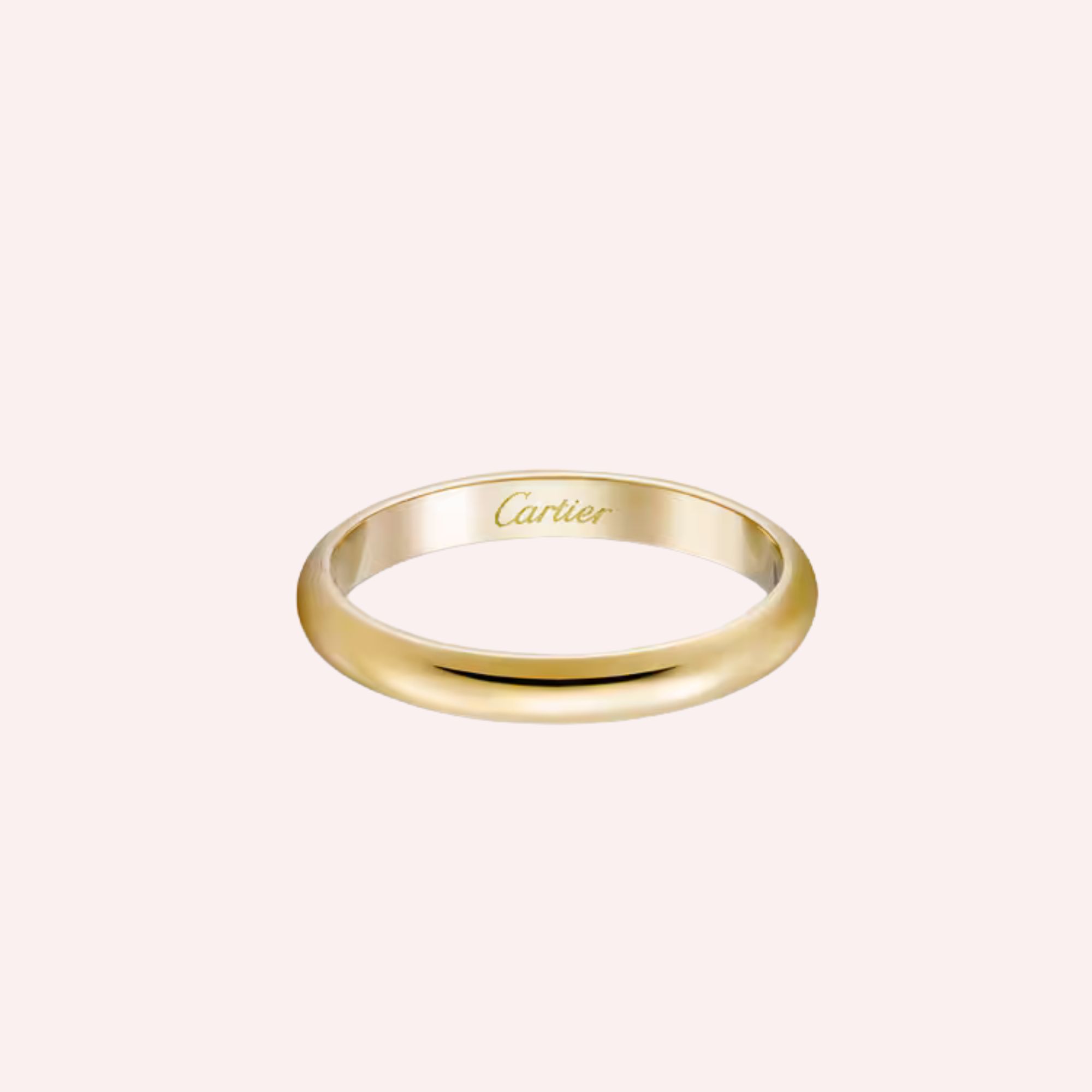 Pre-Owned Cartier 1895 Wedding Band in 18K Yellow Gold – 2.5 mm Pre-Owned Cartier 1895 Wedding Band in 18K Yellow Gold – 2.5 mm