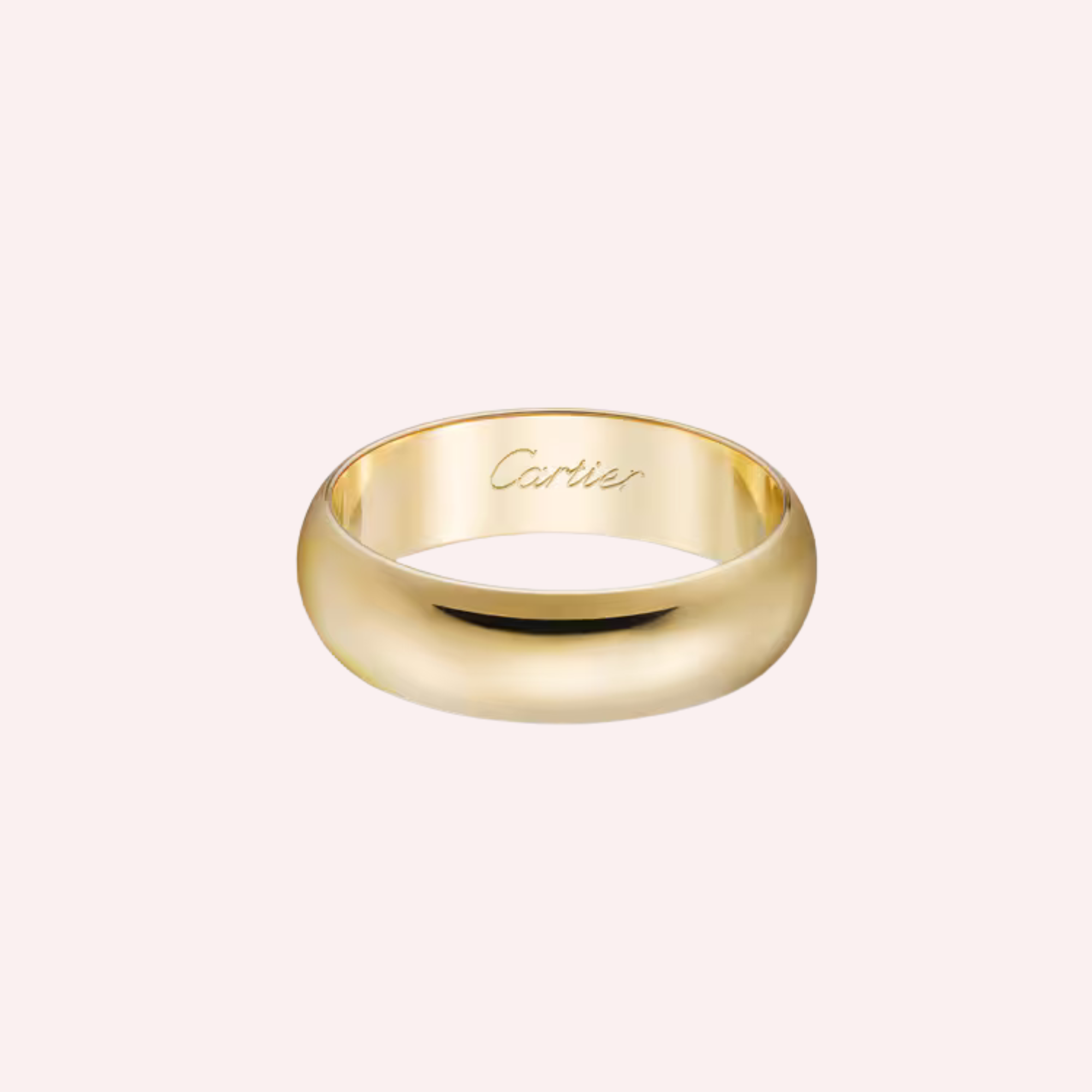 Pre-Owned Cartier 1895 Wedding Band in 18K Yellow Gold – 5 mm Pre-Owned Cartier 1895 Wedding Band in 18K Yellow Gold – 5 mm