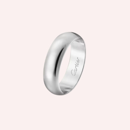 Pre-Owned Cartier 1895 Wedding Band in Platinum – 5 mm