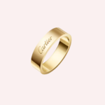 Pre-Owned Cartier C de Cartier Wedding Band in 18K Yellow Gold – 4 mm
