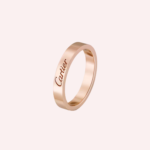 Pre-Owned Cartier C de Cartier Wedding Band in 18K Rose Gold – 3 mm