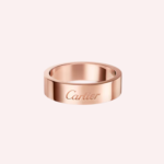 Pre-Owned Cartier C de Cartier Wedding Band in 18K Rose Gold – 5 mm