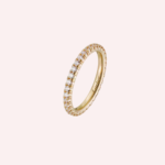 Pre-Owned Cartier Étincelle de Cartier Pavé Wedding Band in 18K Yellow Gold with Diamonds – 2 mm