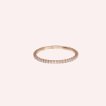 Pre-Owned Cartier Étincelle de Cartier Pavé Wedding Band in 18K Rose Gold with Diamonds – 1.52 mm