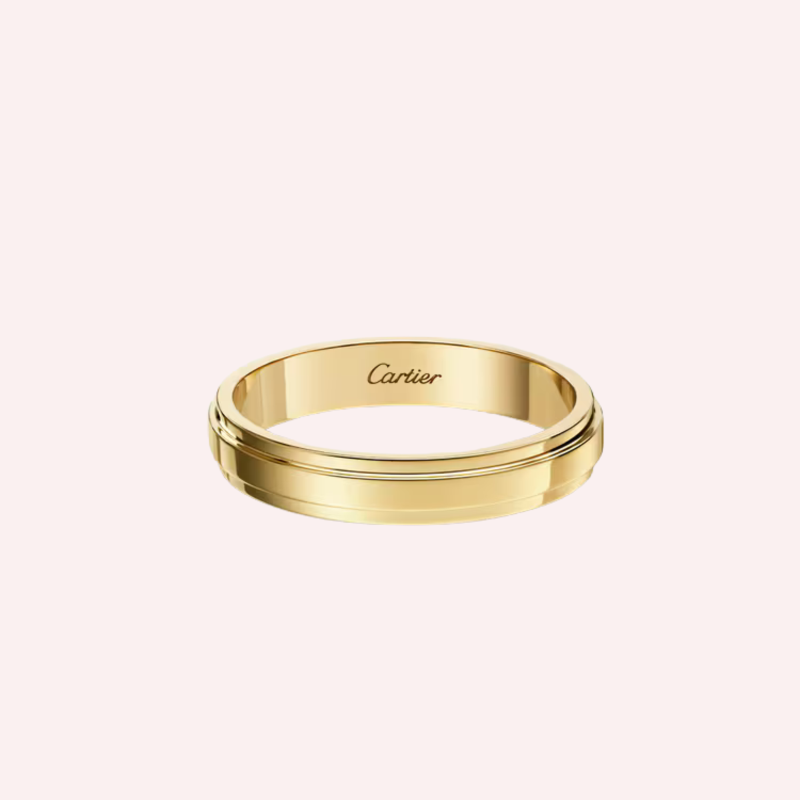 Pre-Owned Cartier d'Amour Wedding Ring in 18K Yellow Gold – 3.5 mm Pre-Owned Cartier d'Amour Wedding Ring in 18K Yellow Gold – 3.5 mm