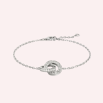 Pre-Owned Cartier LOVE Bracelet, Small Model, Pavé Diamonds, White Gold
