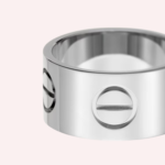 Pre-Owned Cartier LOVE Large Model Ring in 18K White Gold - Image 2