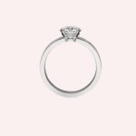 Pre-Owned Cartier LOVE Solitaire Ring with Brilliant-Cut Diamond in 18K White Gold - Image 2
