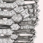 Pre-Owned Cartier Diamond Collection Cuff in White Gold with Square-Shaped and Brilliant-Cut Diamonds - Image 3