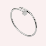 Pre-Owned Cartier Juste un Clou Bracelet, Classic Model, Diamonds, White Gold - Image 2