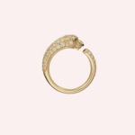 A Pre-Owned Panthère de Cartier small model pavé ring