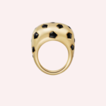 Pre-Owned Panthère de Cartier Ring in 18K Yellow Gold with Onyx - Image 3
